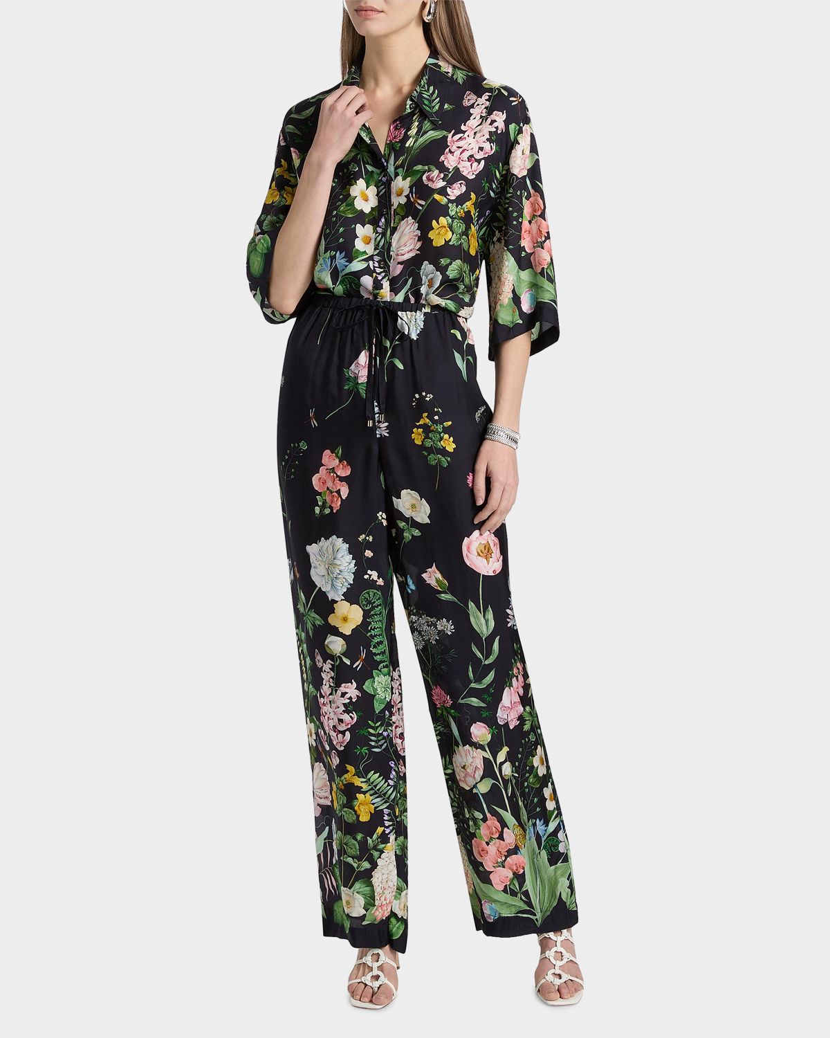 Cara Cara Printed Boxy Short-Sleeve Top