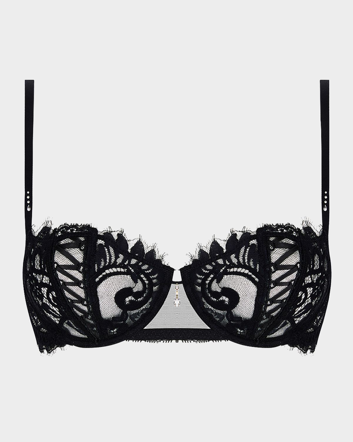 Lise Charmel Desirs De Venise Lace & Tulle Demi Bra | Thumbnail 4 Lise Charmel Desirs De Venise Lace & Tulle Demi Bra | Thumbnail 4