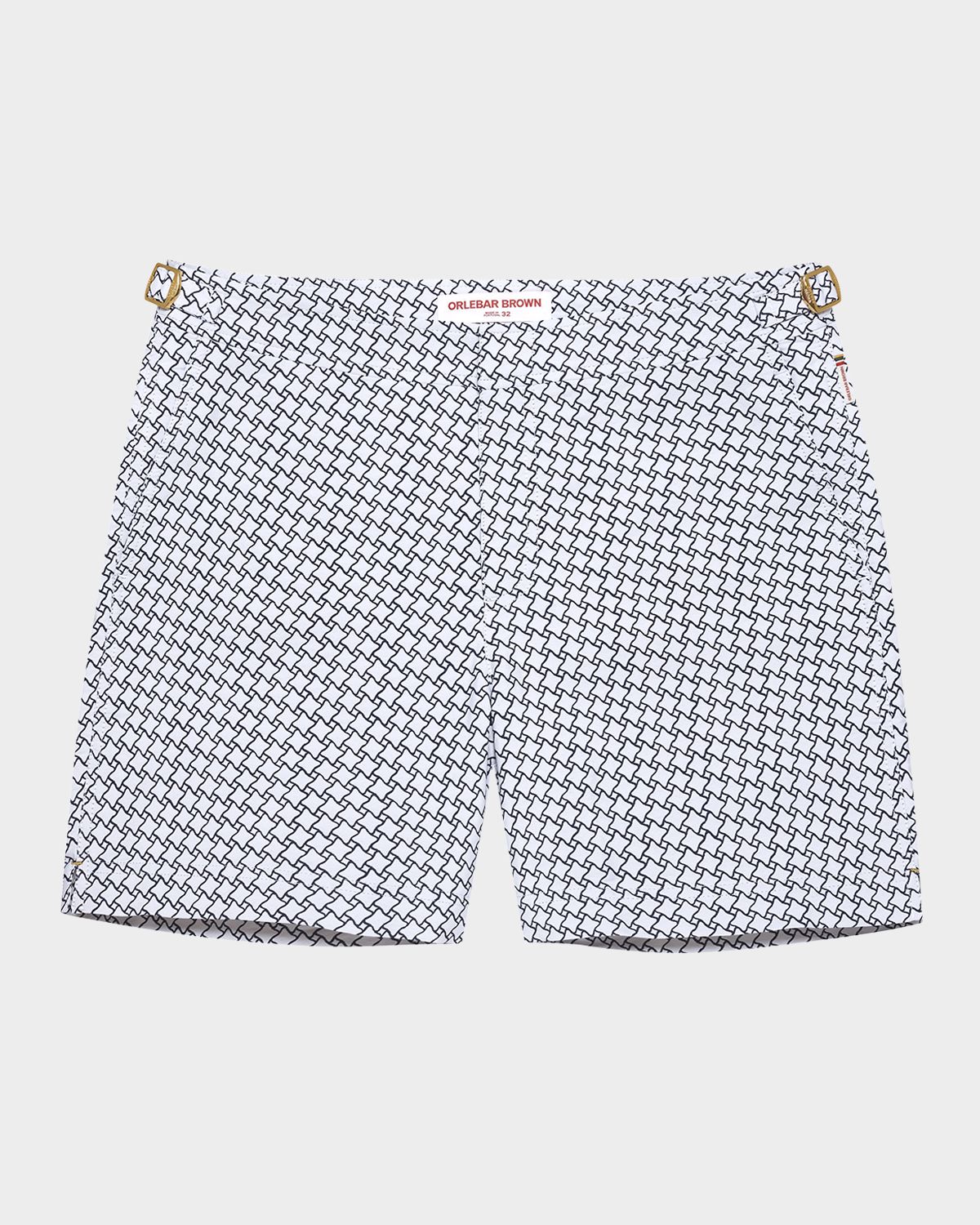 Orlebar Brown Men 's Bulldog Jacquard Swim Shorts