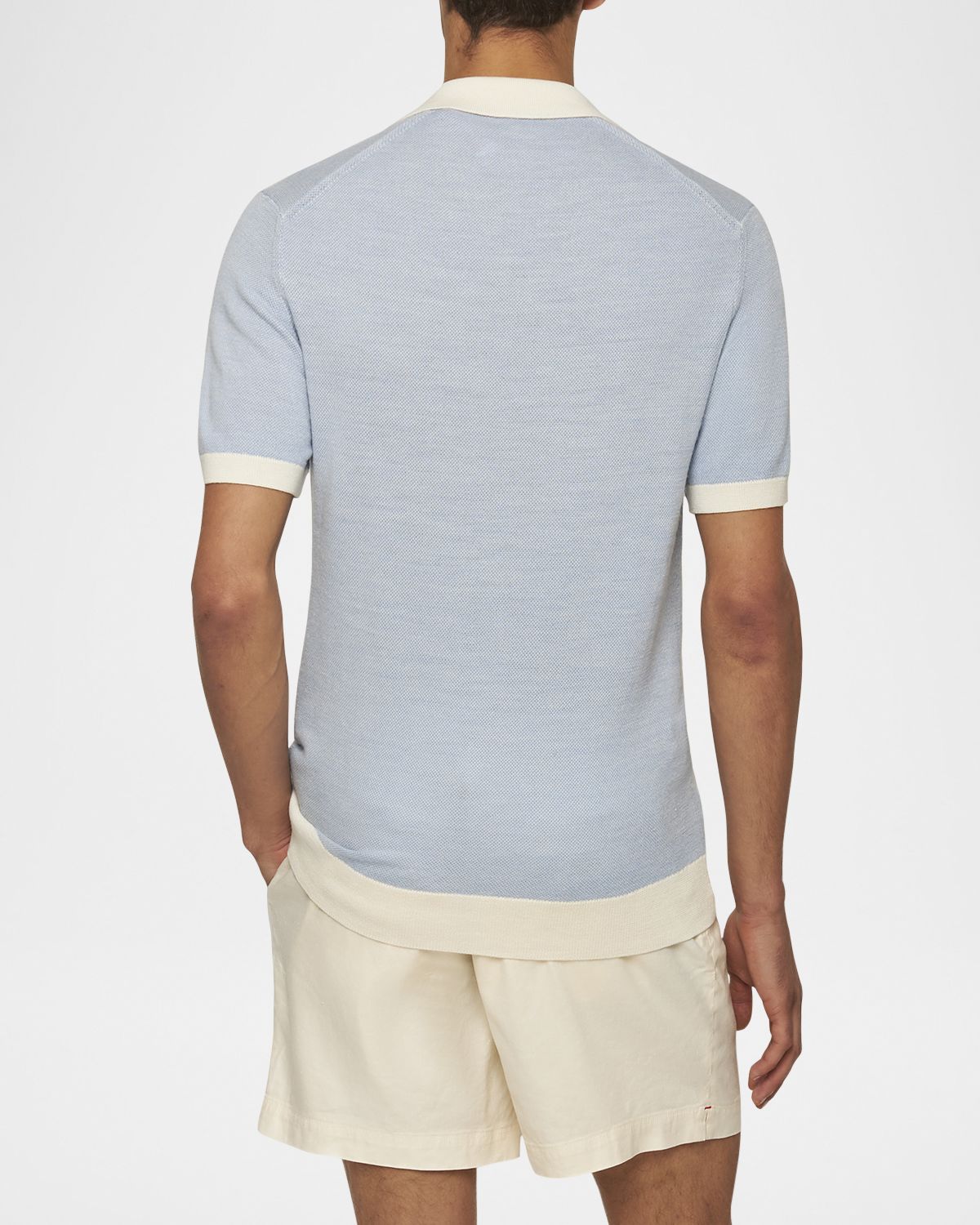 Orlebar Brown Men 's Bulldog Linen Shorts