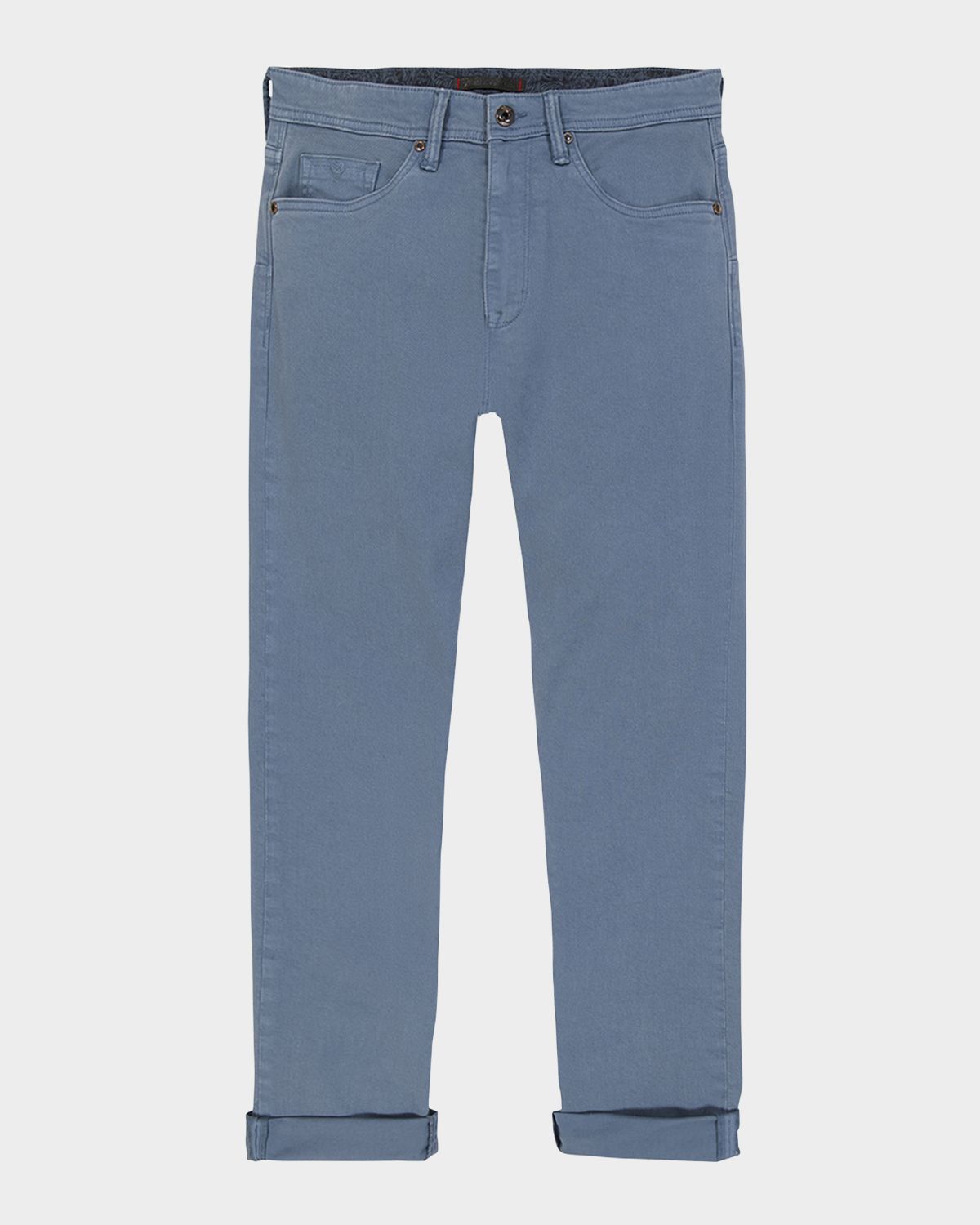 Robert Graham Men 's Madsen Denim Five-Pocket Pants