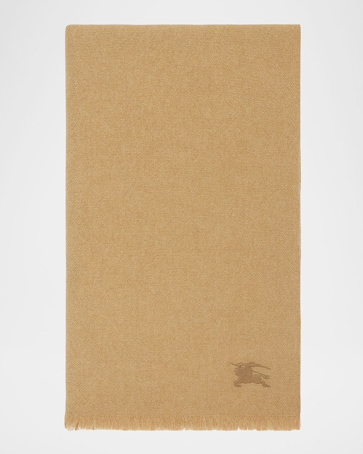Burberry Cashmere EKD Embroidered Scarf