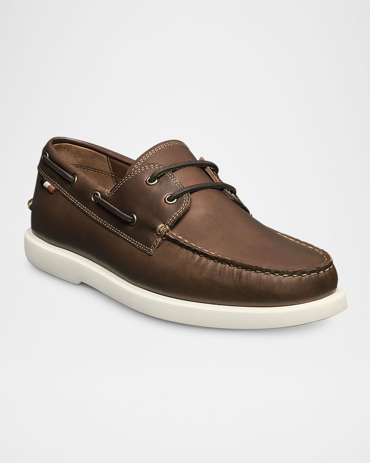 Allen Edmonds Men 's Panama Leather Boat Shoes