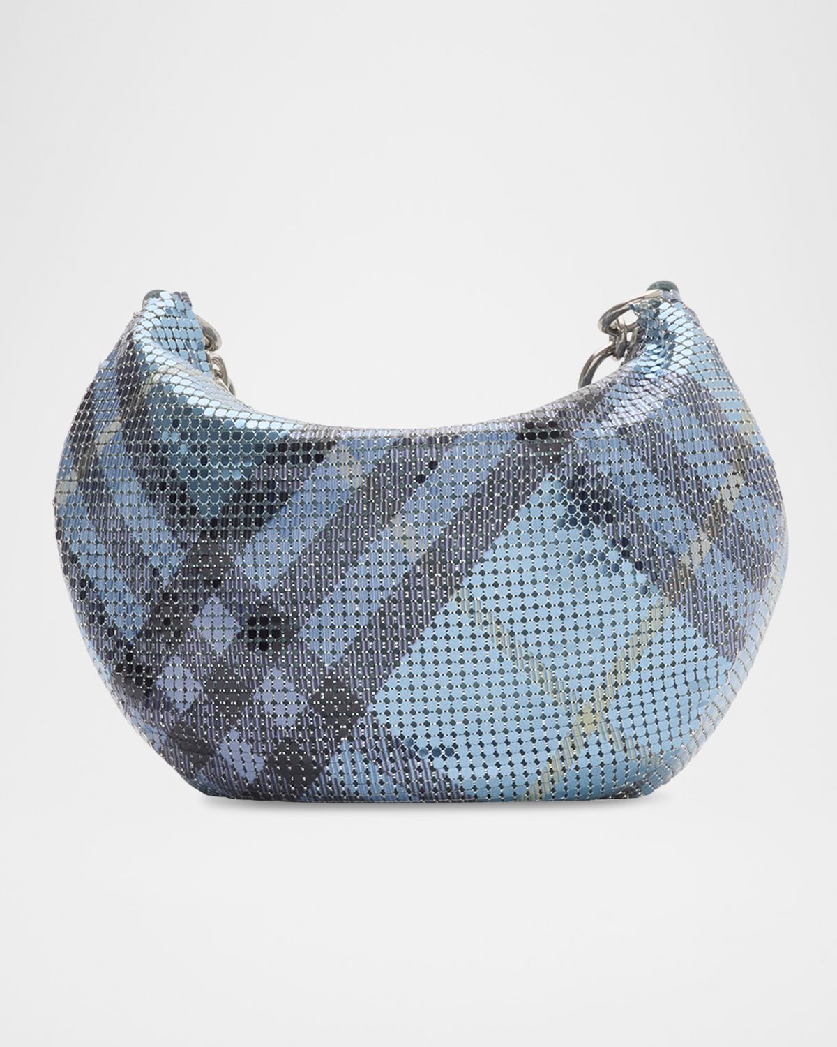 Burberry Eve Check Chain Pouch Shoulder Bag