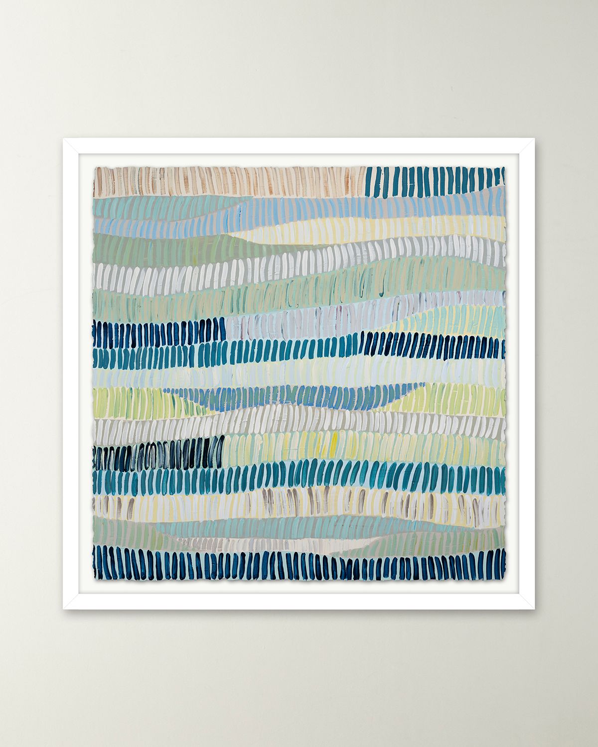 RFA Fine Art "Blue Fence 1" Framed Giclee by H. Scott | Thumbnail 3 RFA Fine Art "Blue Fence 1" Framed Giclee by H. Scott | Thumbnail 3