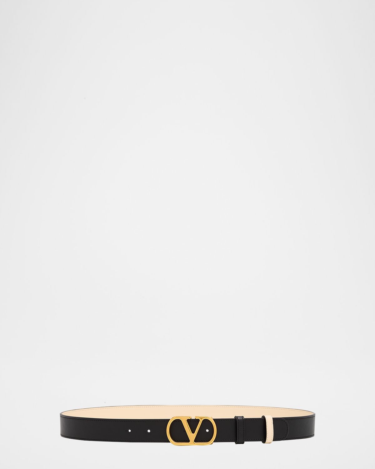 Valentino Garavani VLogo Signature Reversible Leather Belt, 30mm | Thumbnail 3 Valentino Garavani VLogo Signature Reversible Leather Belt, 30mm | Thumbnail 3