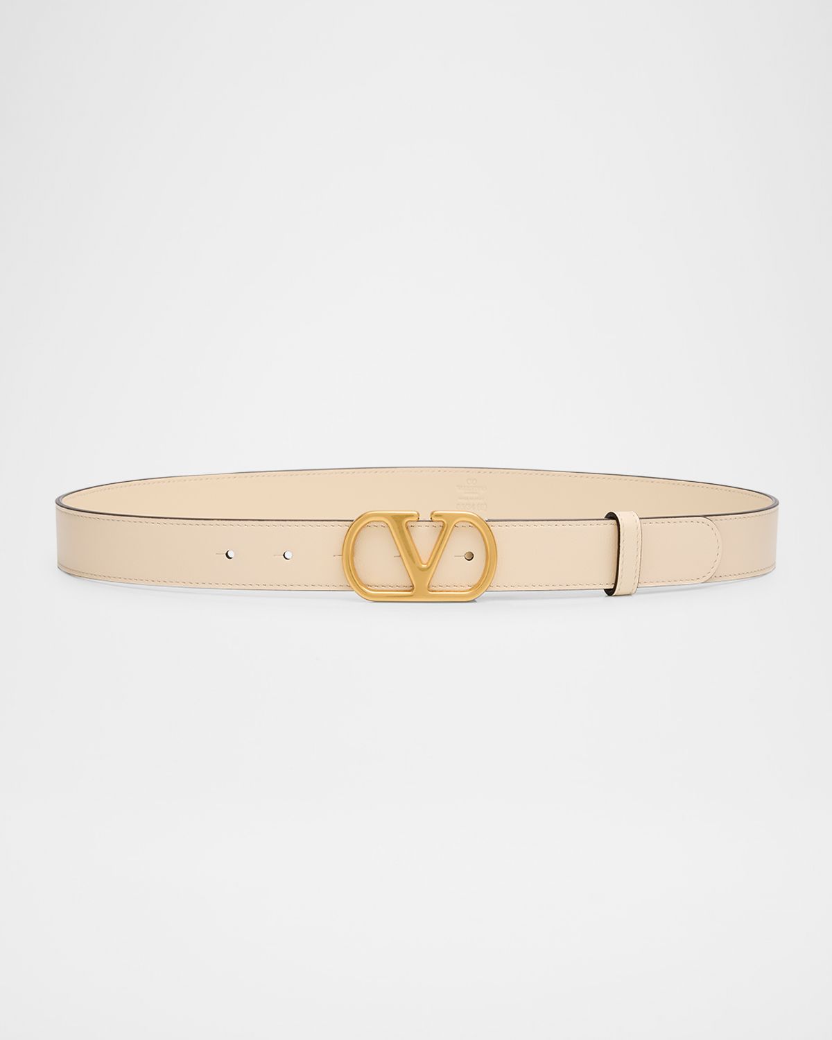 Valentino Garavani VLogo Signature Leather Belt, 30mm | Thumbnail 5
