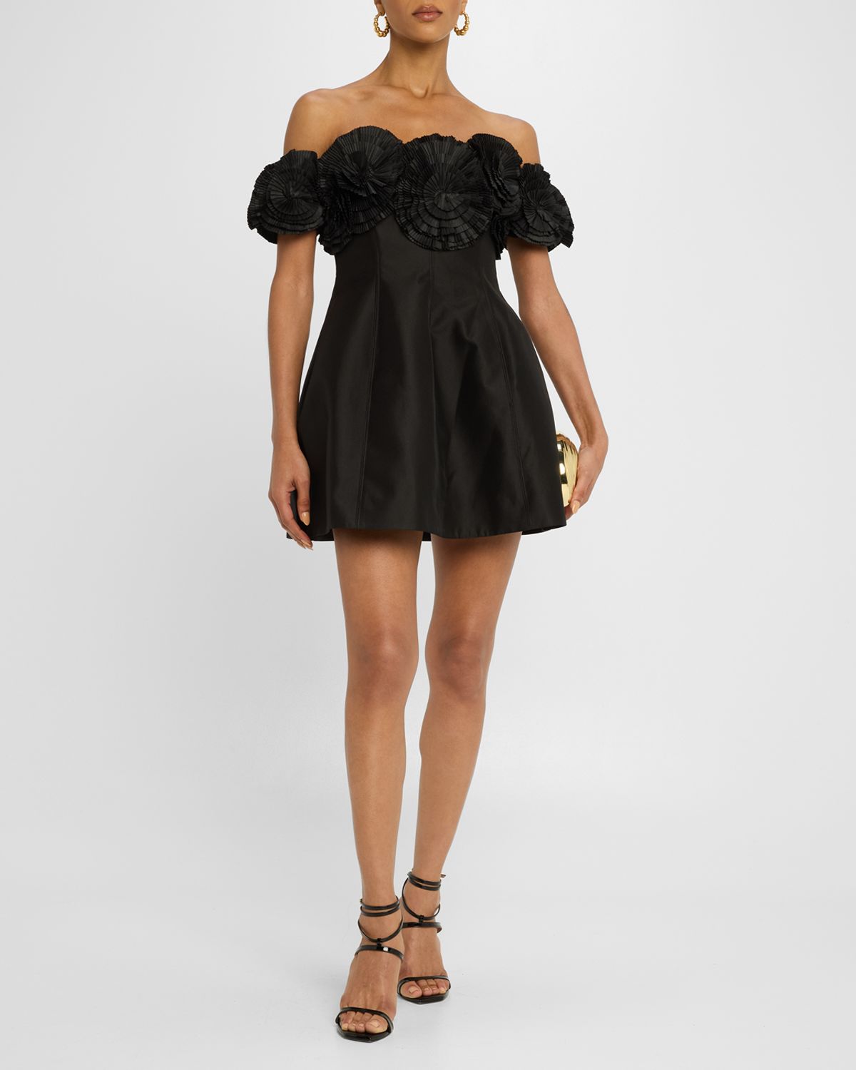 Acler Trusley Off-The-Shoulder Mini Dress