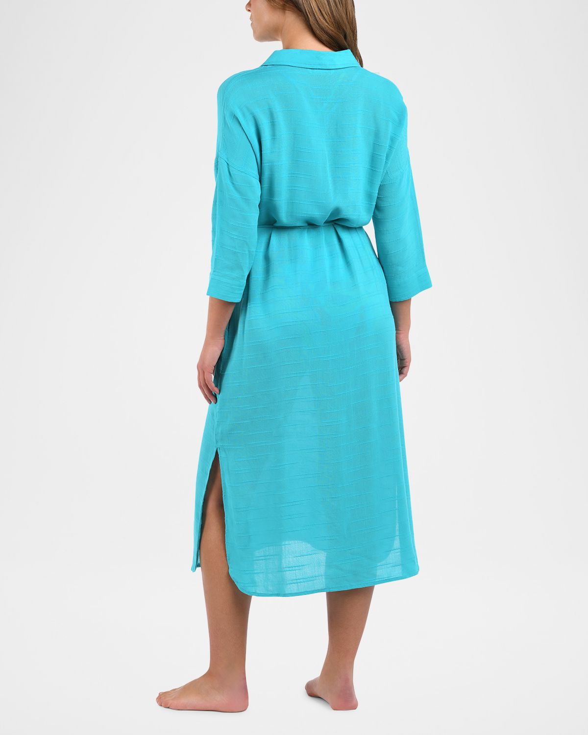 La Blanca Sea Cove Midi Shirtdress Coverup | Thumbnail 3 La Blanca Sea Cove Midi Shirtdress Coverup | Thumbnail 3
