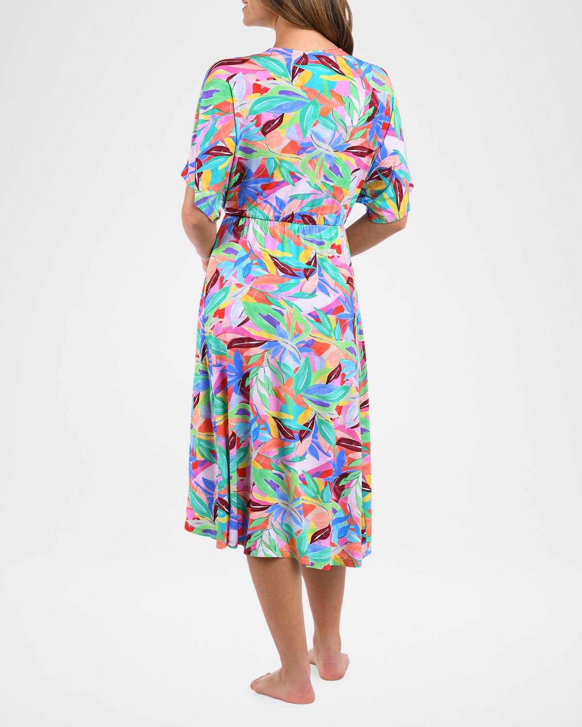 La Blanca Tropi-Flage Twist Sun Dress Coverup | Thumbnail 3 La Blanca Tropi-Flage Twist Sun Dress Coverup | Thumbnail 3