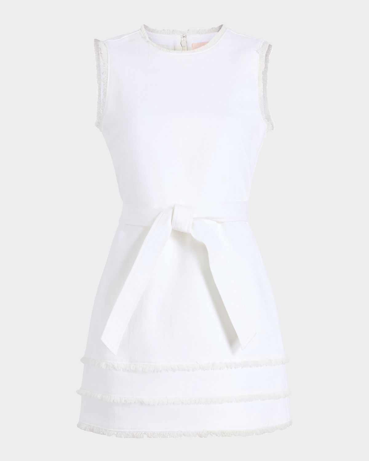 Cinq a Sept Mindie Sleeveless Fringe Mini Dress
