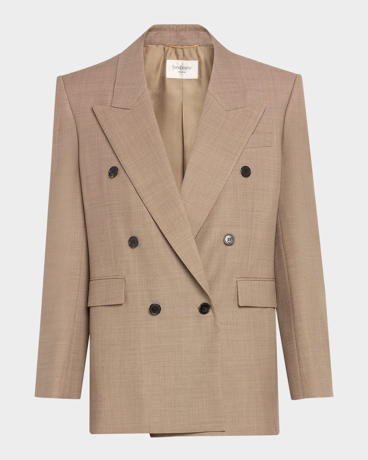 Saint Laurent Double-Breasted Blazer | Thumbnail 6 Saint Laurent Double-Breasted Blazer | Thumbnail 6