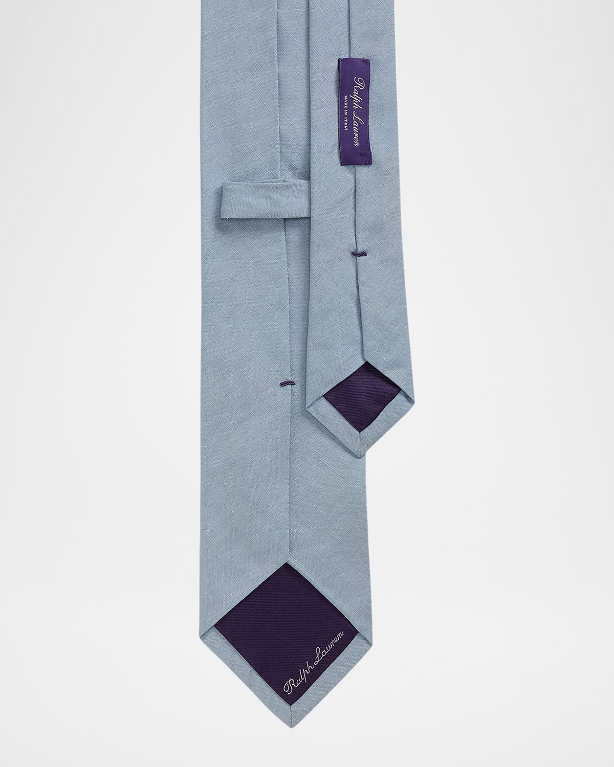 Ralph Lauren Purple Label Men 's Silk-Linen Textured Tie - Women's Accessories