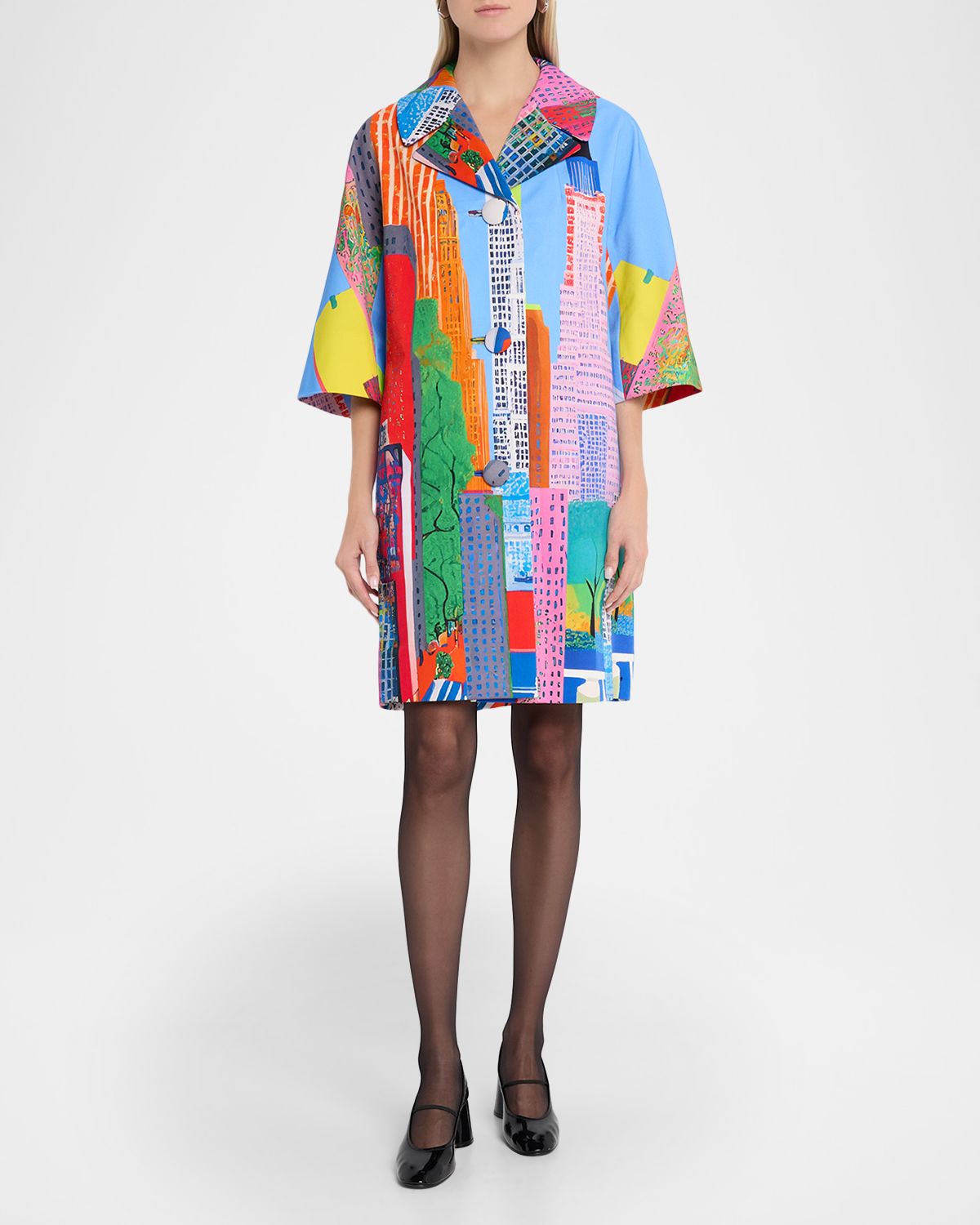 Libertine NYC Print 60 's Coat