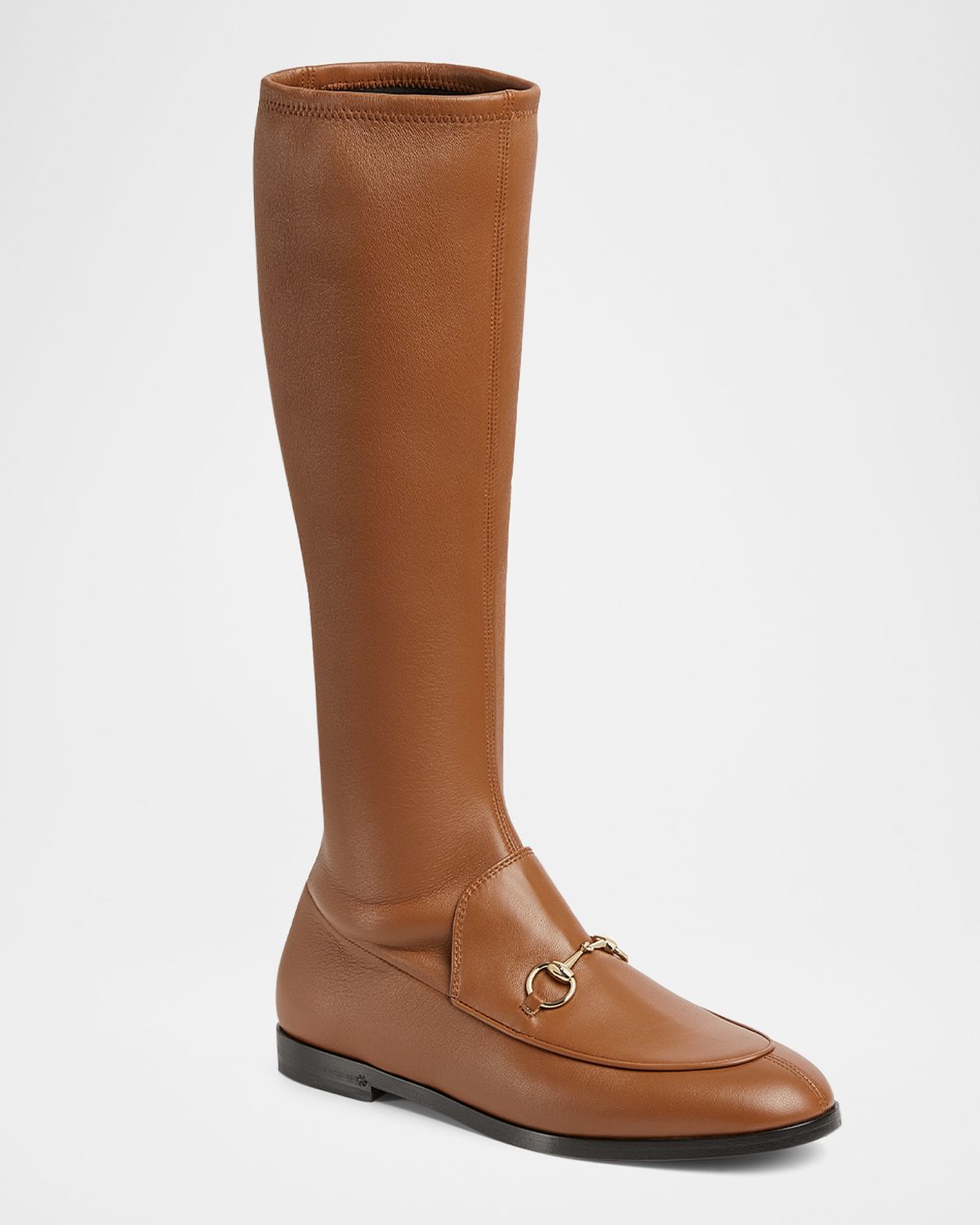 Gucci Jordaan Nappa Knee-High Boots