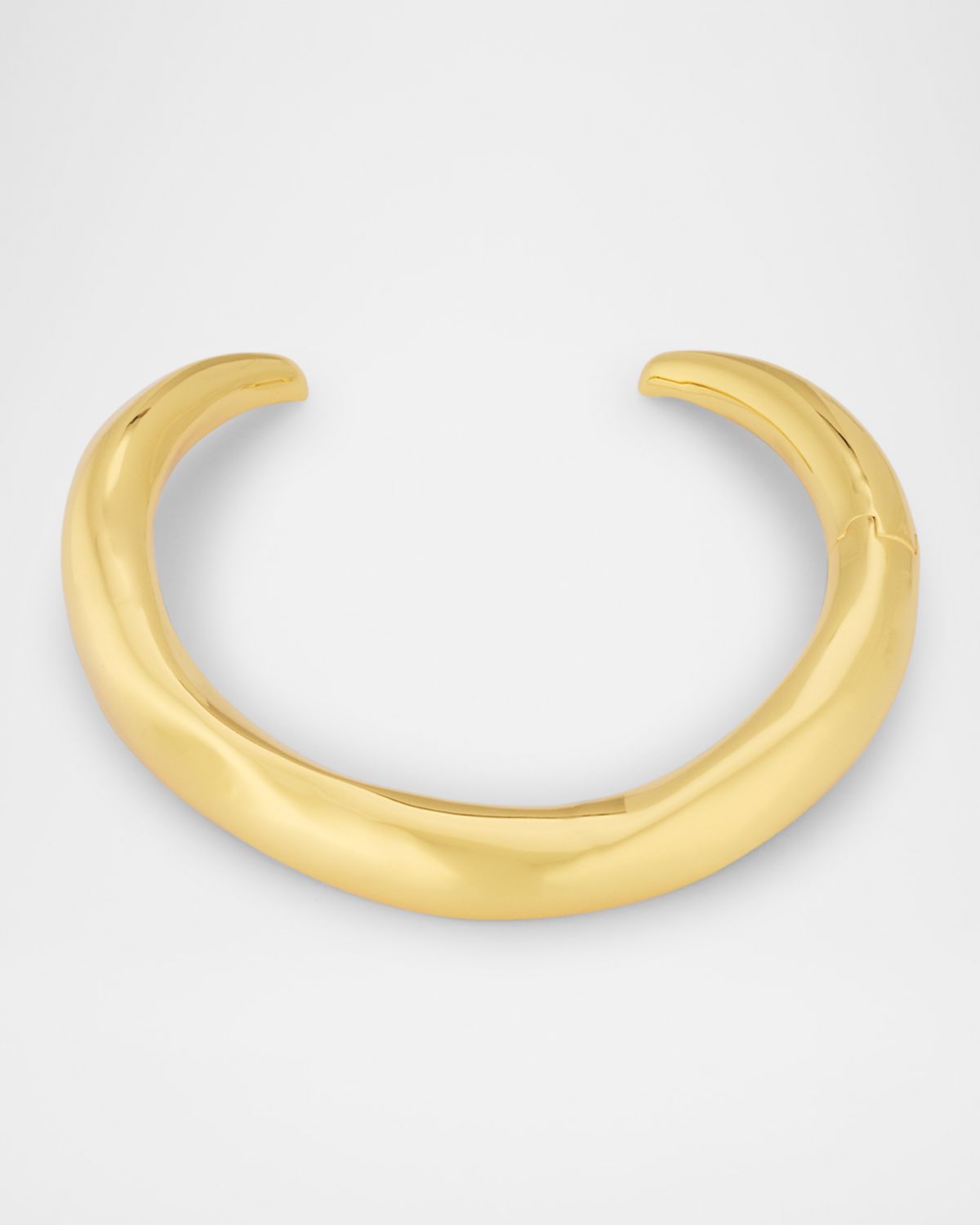 Alexis Bittar Molten Hinge Collar Necklace