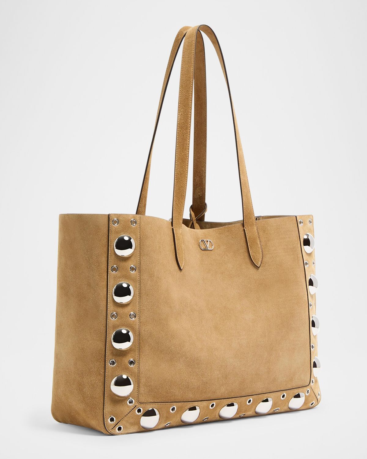 Valentino Garavani Men 's Nellcôte Large Suede Tote Bag