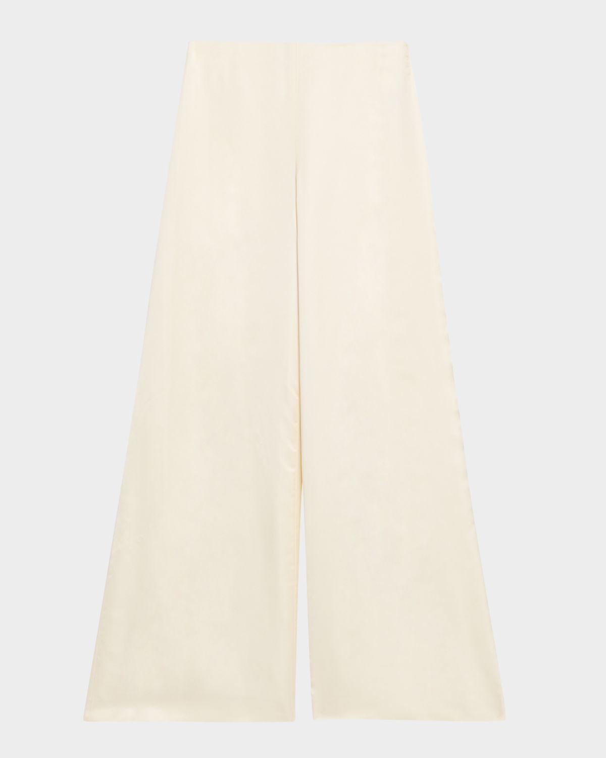 Ralph Lauren Collection Daria Satin Wide-Leg Pants