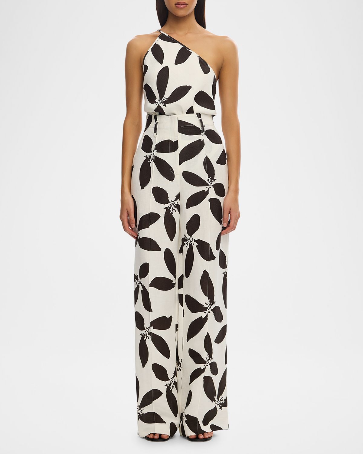 Significant Other Jennifer Floral Wide-Leg Pants