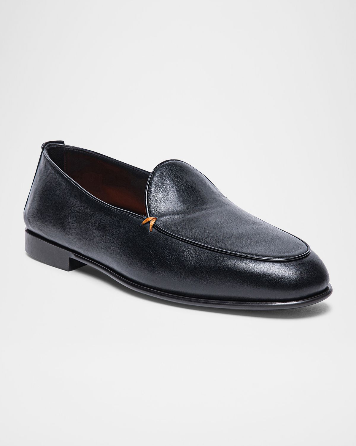 Santoni Men 's Vibe Leather Loafers