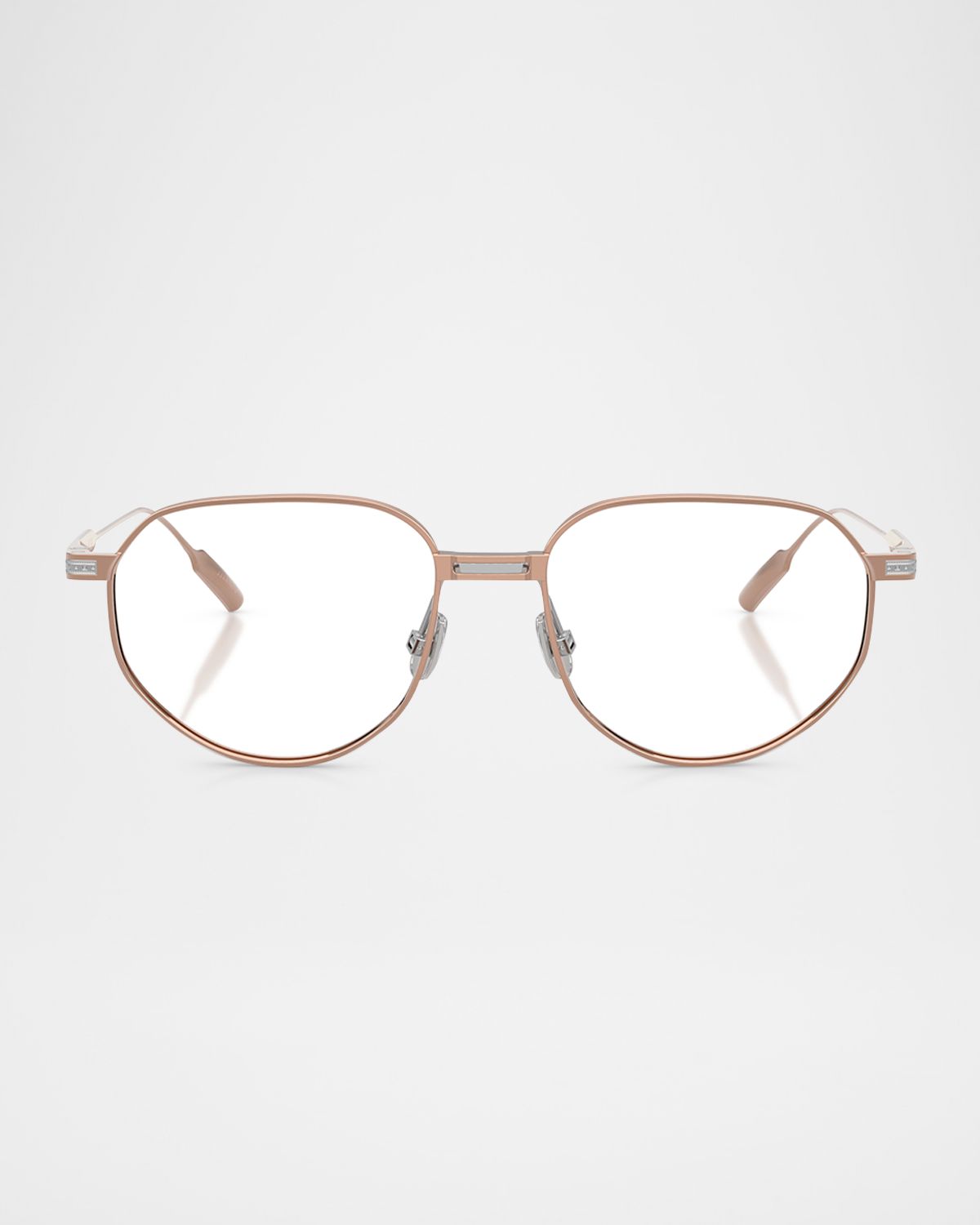 Brunello Cucinelli BC1008T Blue Light Geometric Glasses