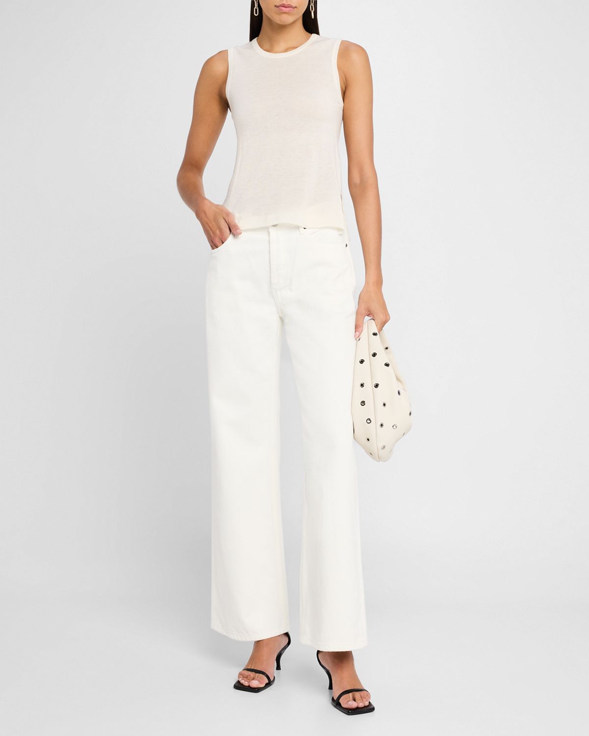 Majestic Filatures Cashmere Crewneck Tank Top