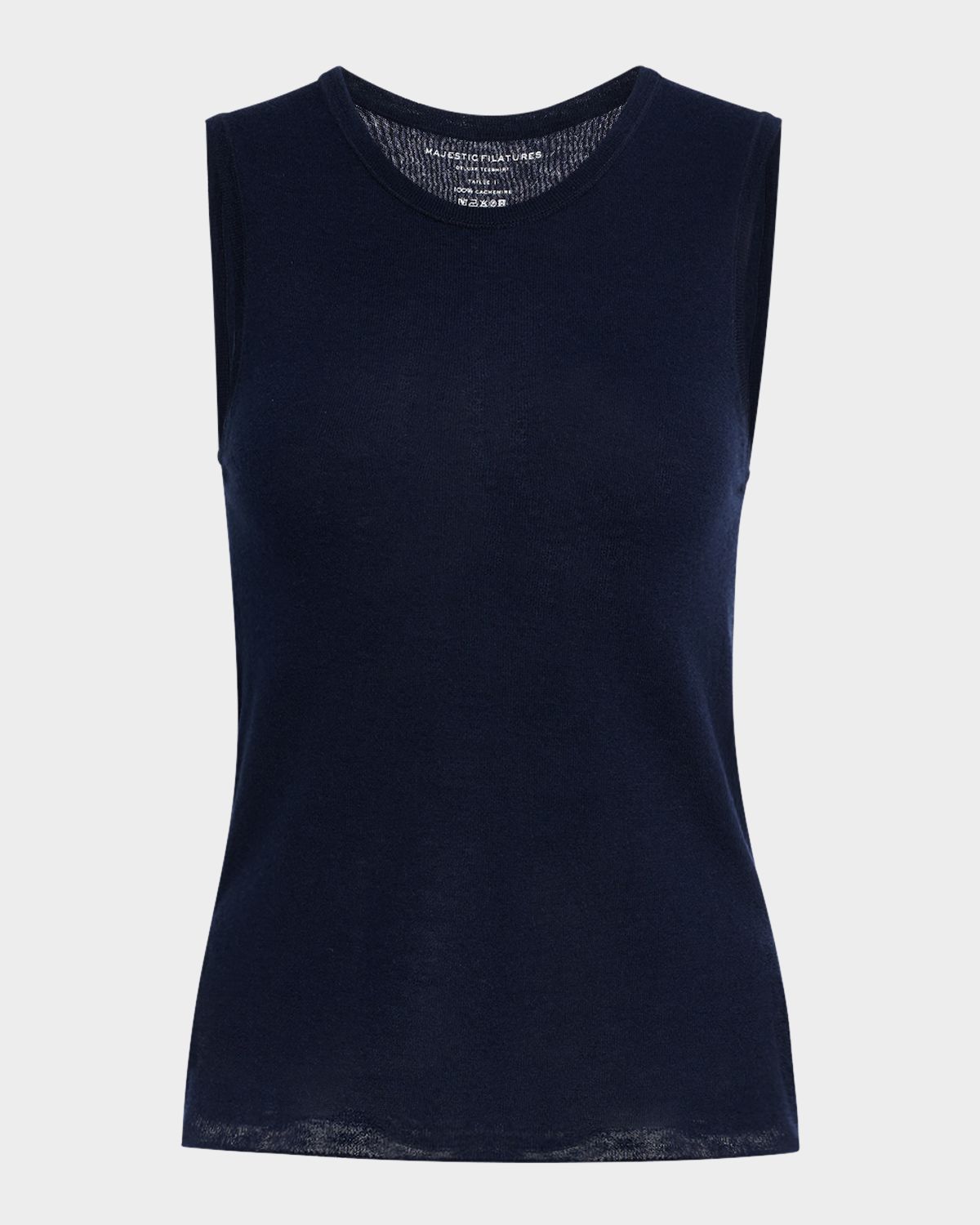 Majestic Filatures Machine-Washable Cashmere Sleeveless Sweater | Thumbnail 6 Majestic Filatures Machine-Washable Cashmere Sleeveless Sweater | Thumbnail 6