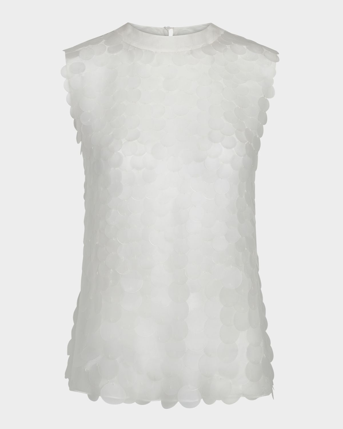 TWP Semi-Sheer Paillette Shell