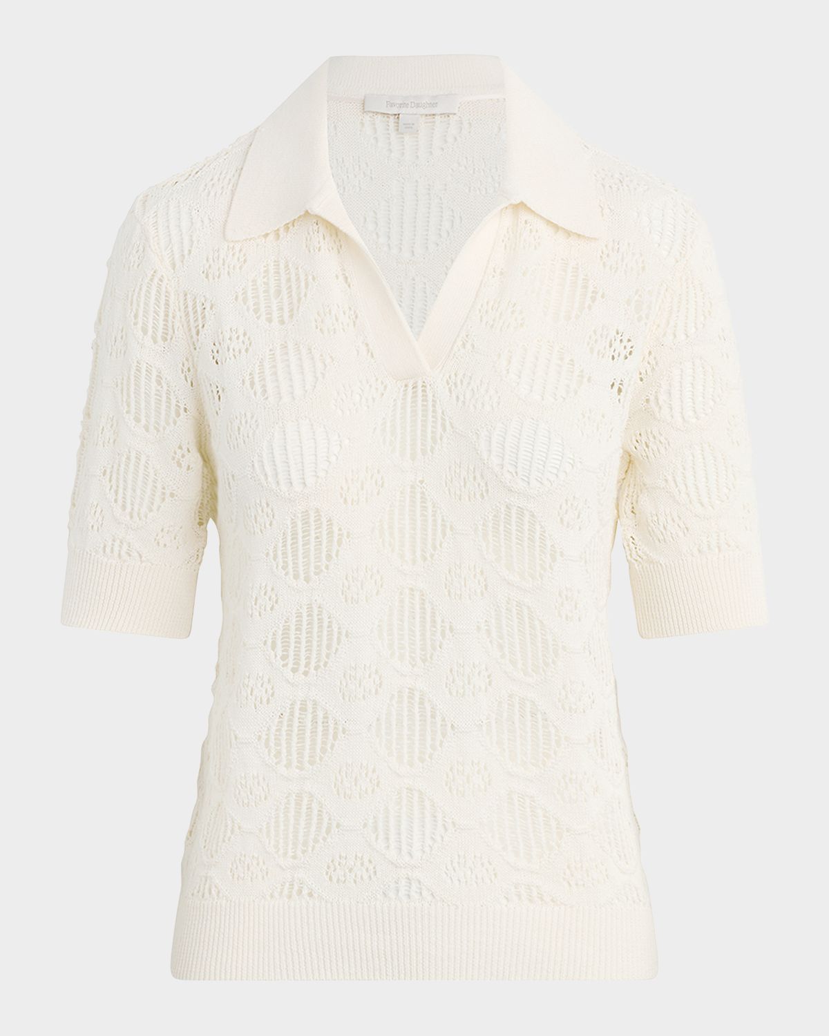 Favorite Daughter The Courtside Knit Polo