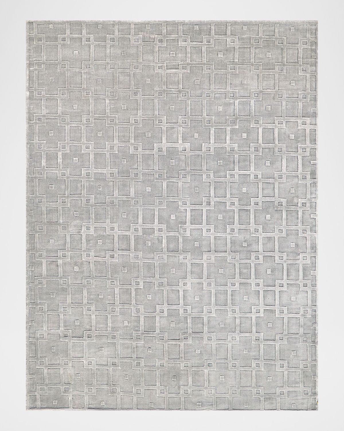 Exquisite Rugs Camora Hand-Loomed Silver Rug | Thumbnail 8