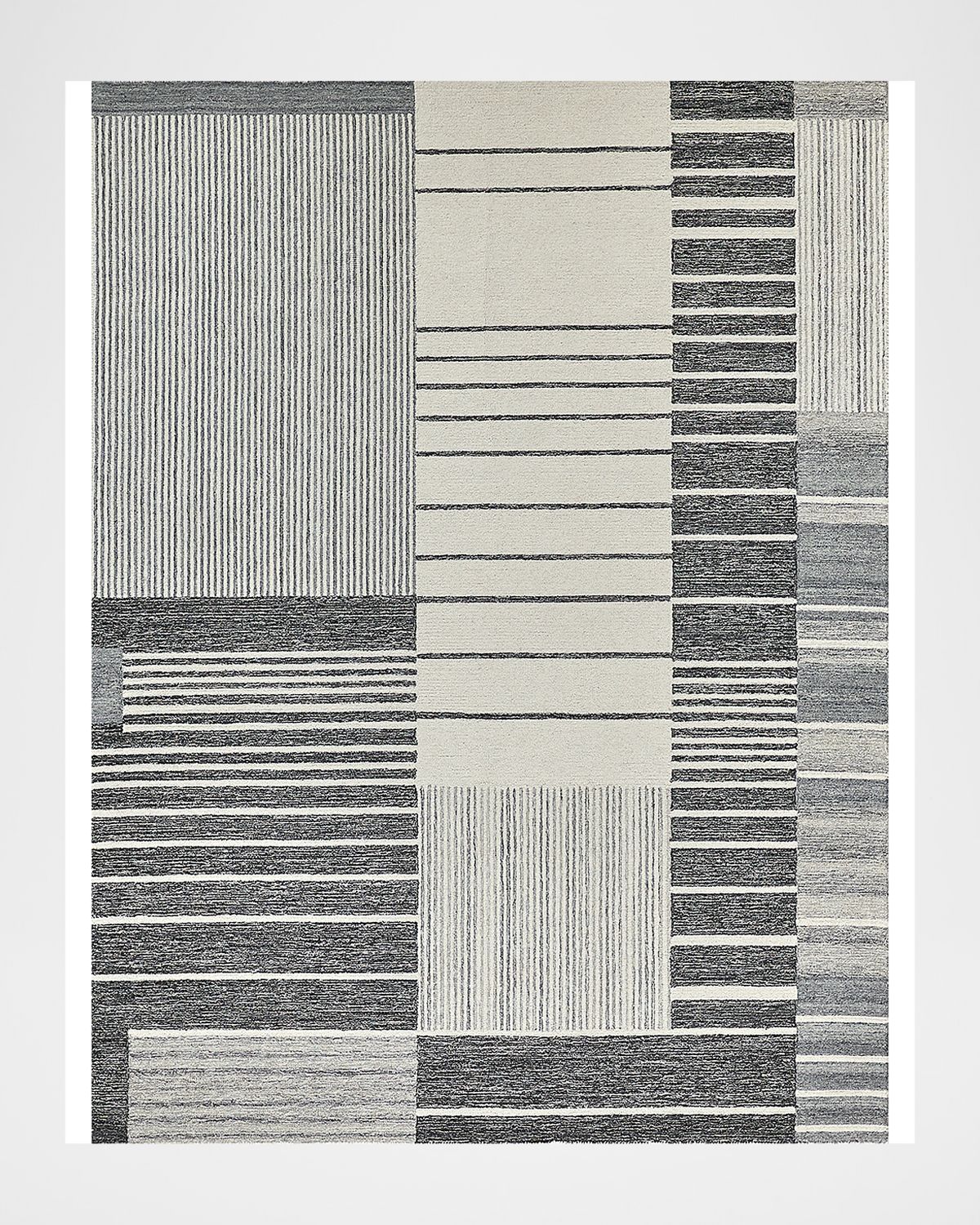 Exquisite Rugs Castine Hand-Tufted Gray Rug | Thumbnail 10
