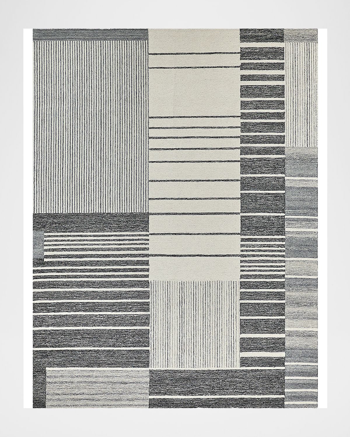 Exquisite Rugs Castine Hand-Tufted Gray Rug | Thumbnail 10