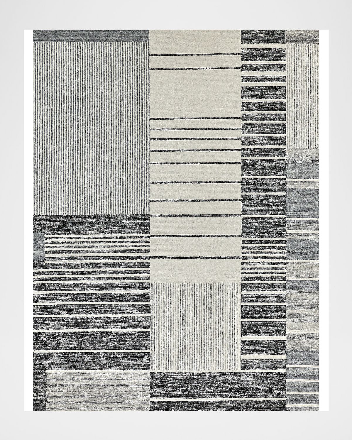 Exquisite Rugs Castine Hand-Tufted Gray Rug | Thumbnail 10