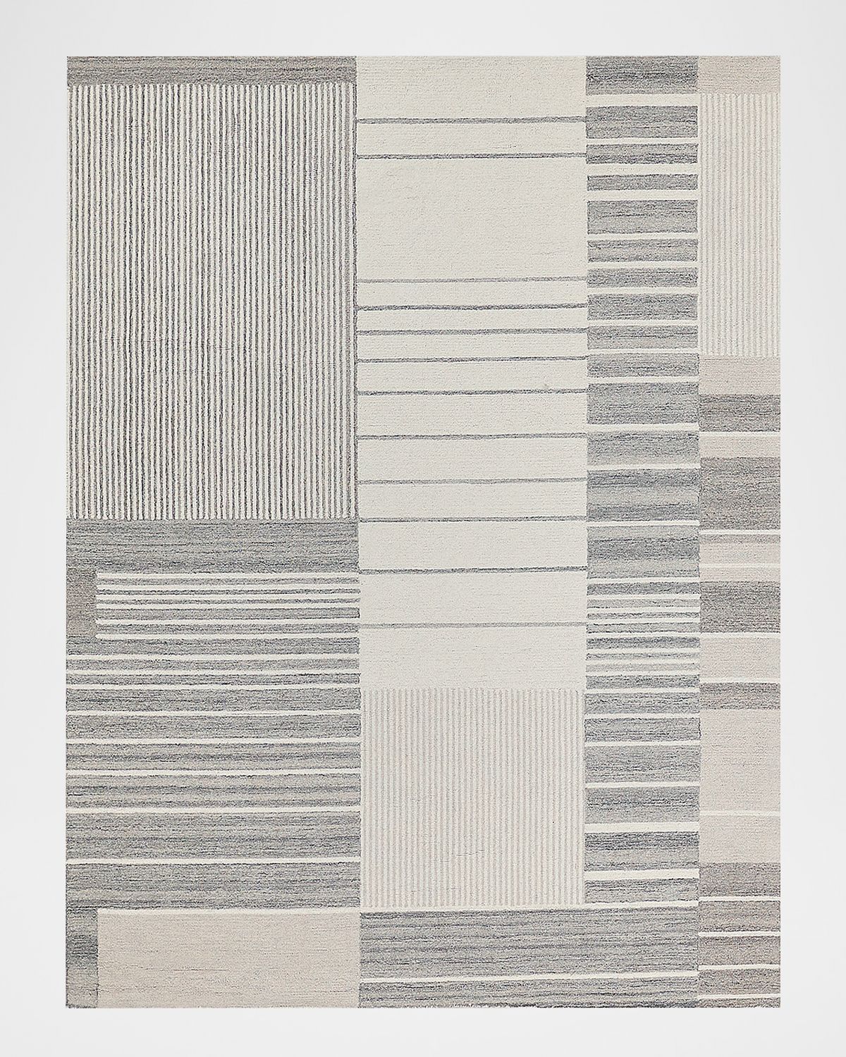Exquisite Rugs Castine Hand-Tufted Silver Rug | Thumbnail 8