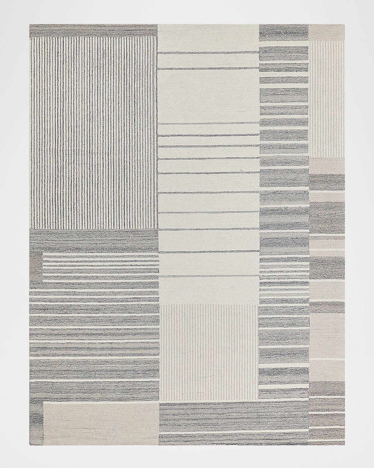Exquisite Rugs Castine Hand-Tufted Silver Rug | Thumbnail 8
