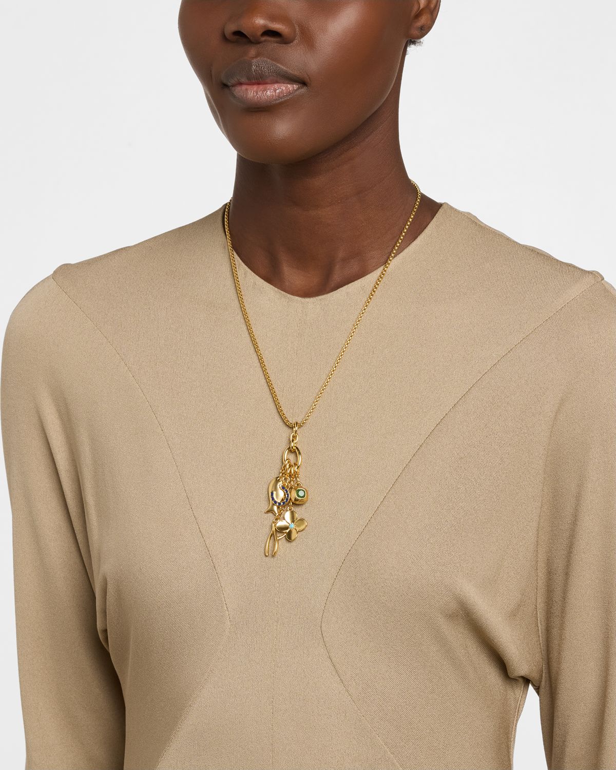 Roxanne Assoulin The Buona Fortuna Charm Necklace
