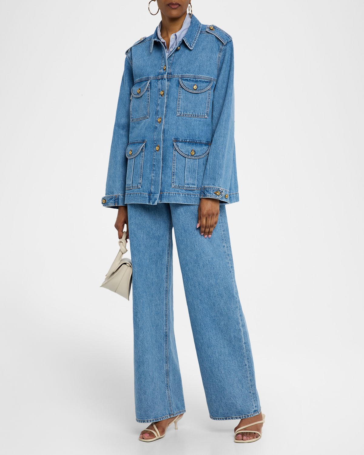 BLAZE Milano Nariida Denim Sahara Jacket