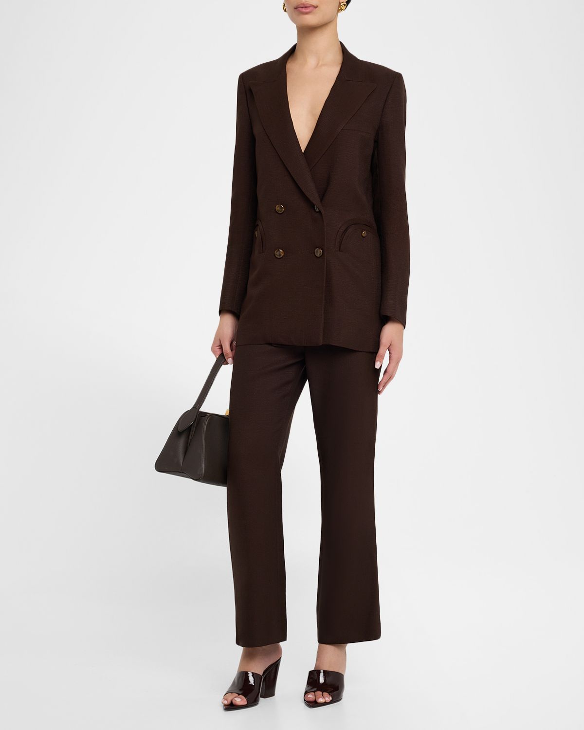 BLAZE Milano Ariosa Morelia Straight-Leg Ankle Pants