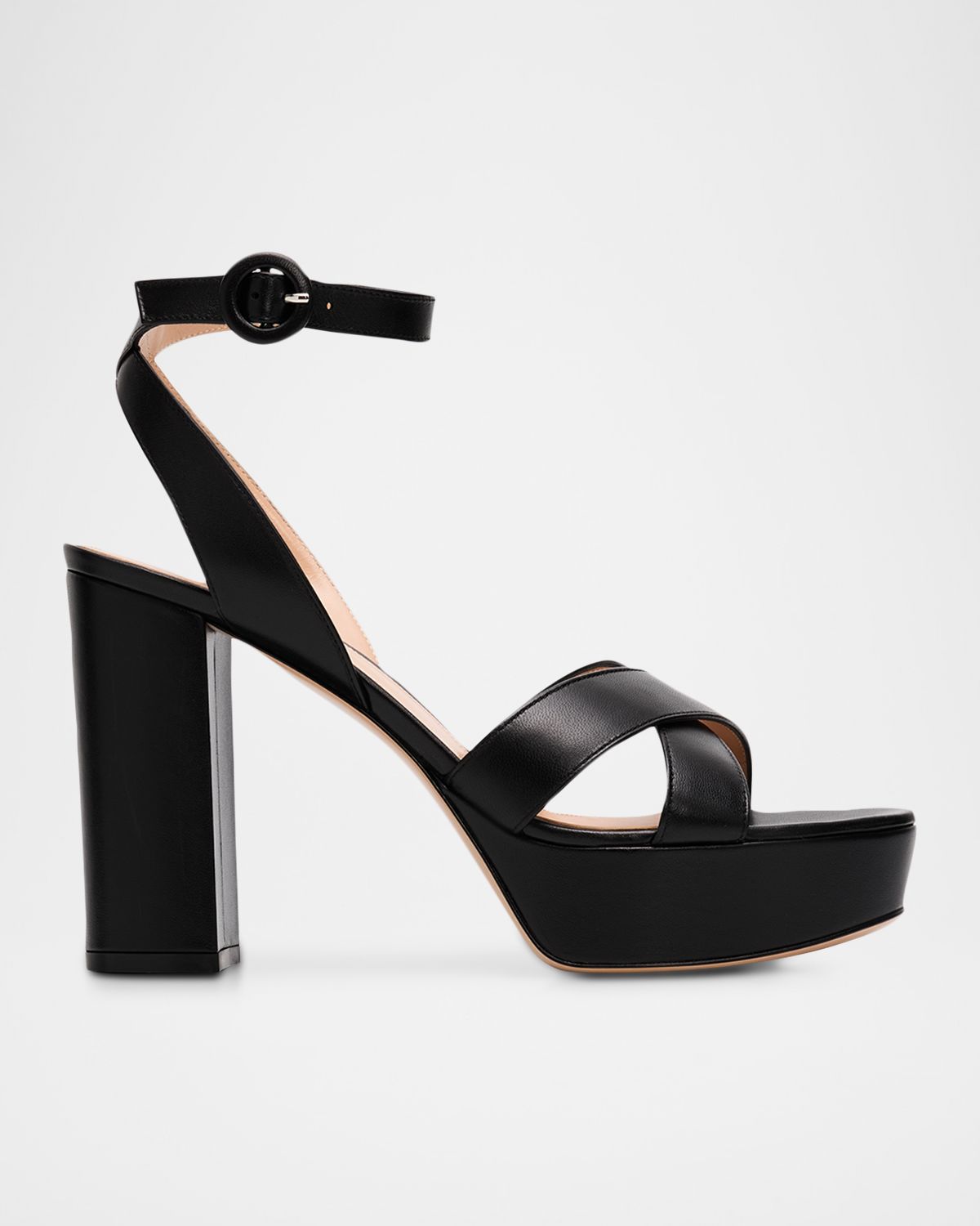 Gianvito Rossi Crisscross Ankle-Strap Platform Sandals | Thumbnail 7