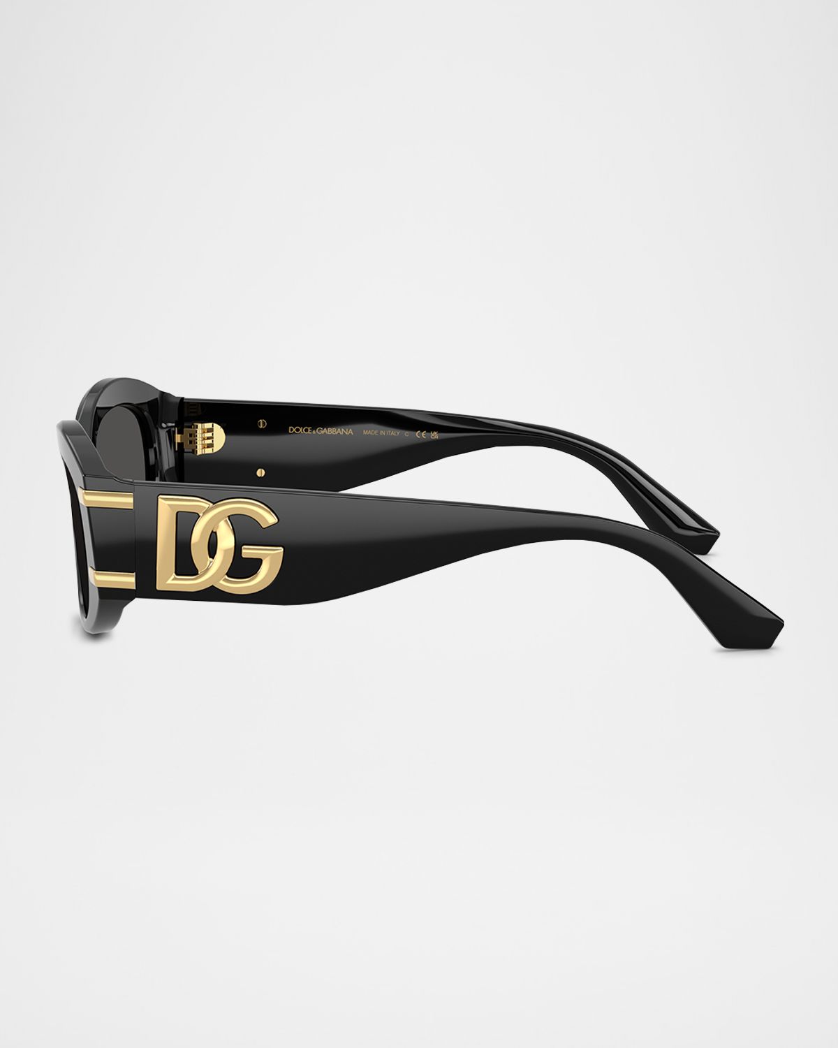 Dolce & Gabbana DG4502 Oval Acetate Sunglasses