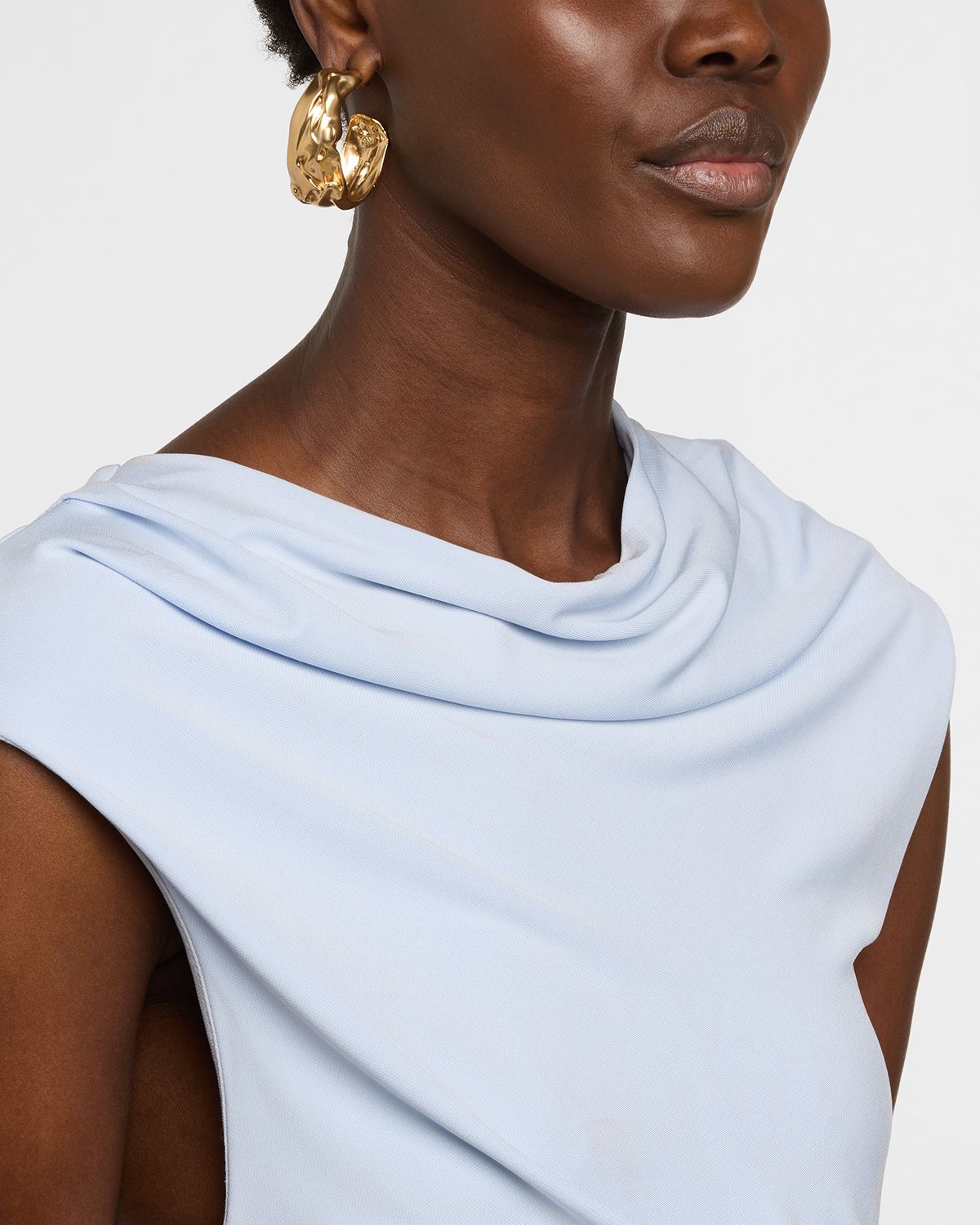 Gas Bijoux Compression Hoop Earrings