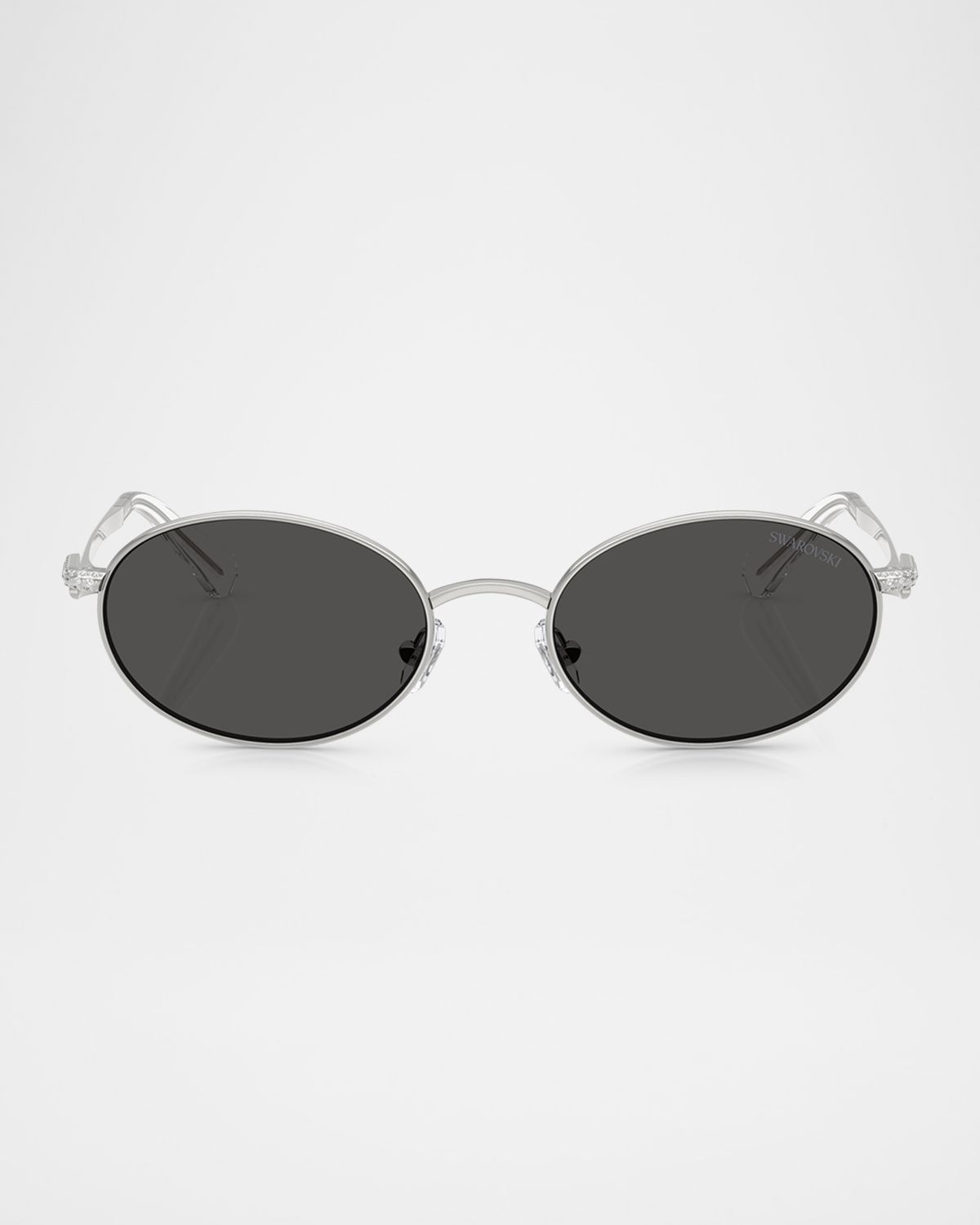SWAROVSKI SK7033 Metal Oval Sunglasses