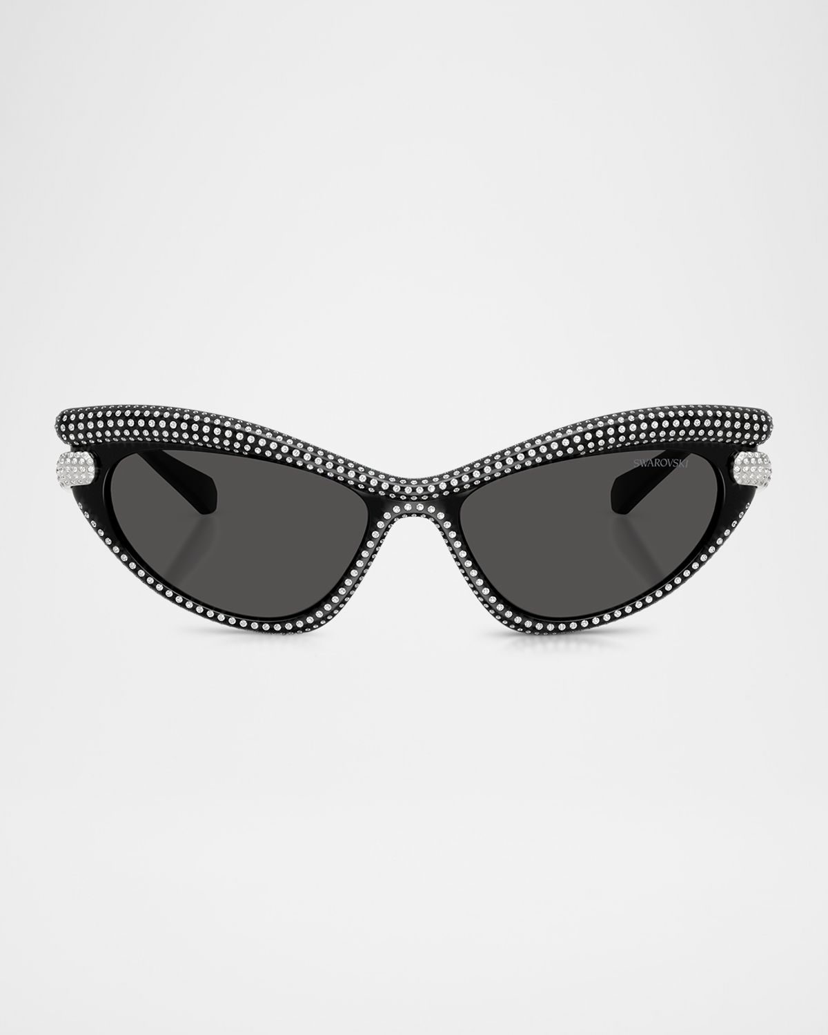 SWAROVSKI SK6038 Cat-Eye Embellished Sunglasses