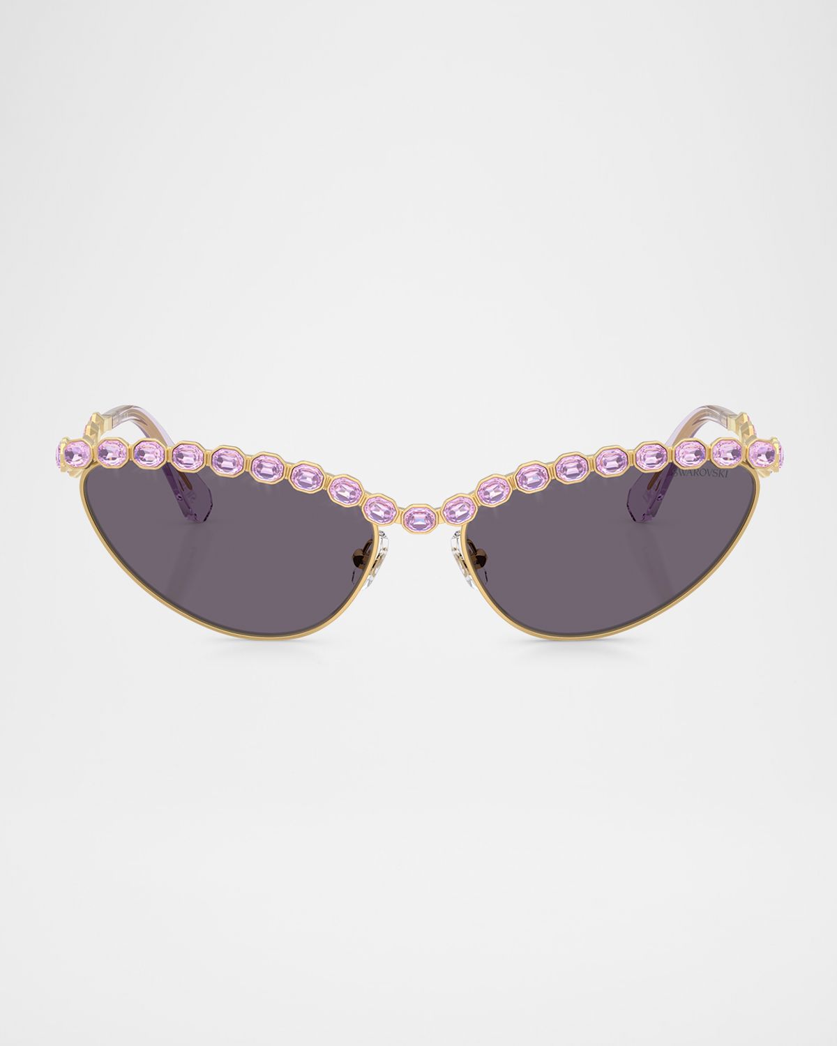 SWAROVSKI SK7030 Cat Eye Crystalized Sunglasses