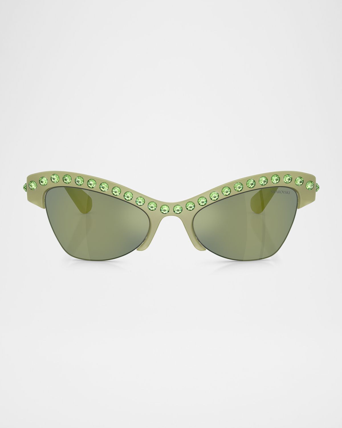 SWAROVSKI SK6043 Butterfly Embellished Sunglasses