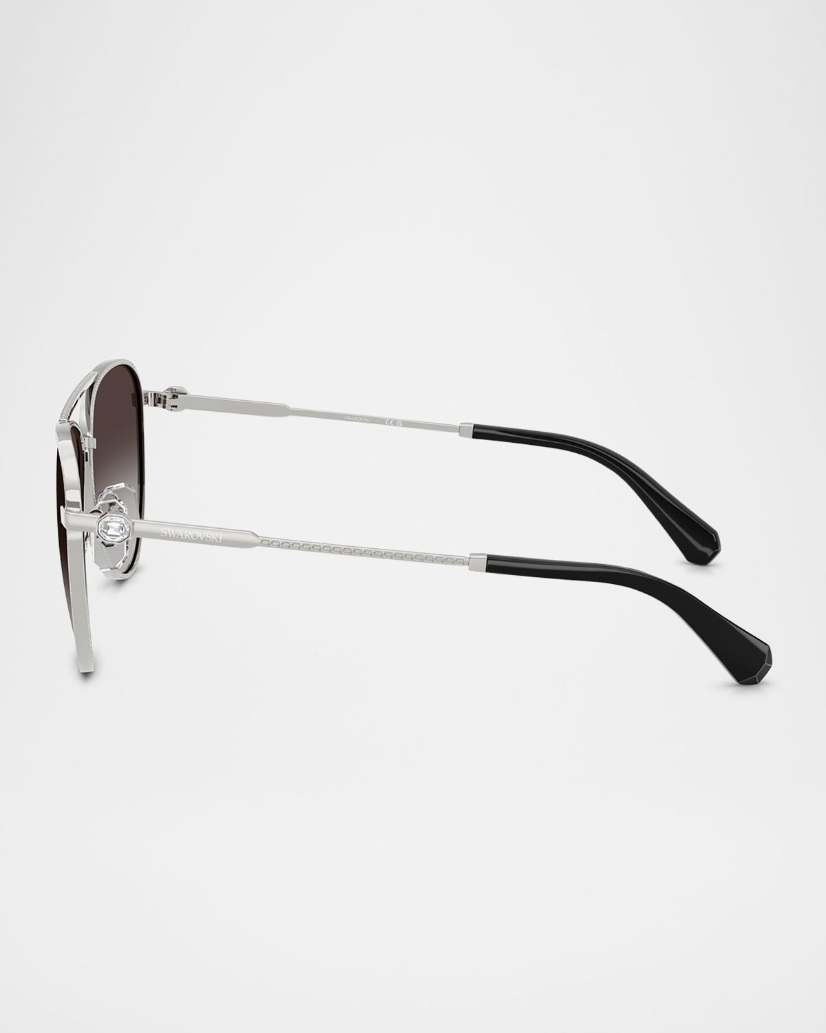 SWAROVSKI SK7031 Aviator Metal Sunglasses