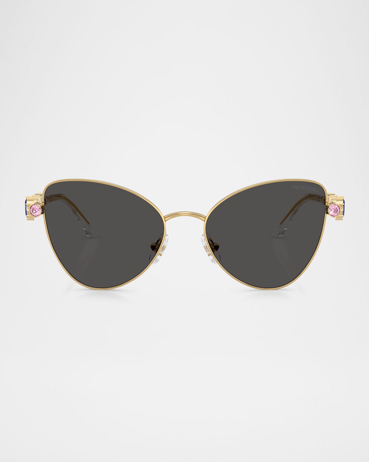 SWAROVSKI SK7034 Butterfly Crystalized Sunglasses