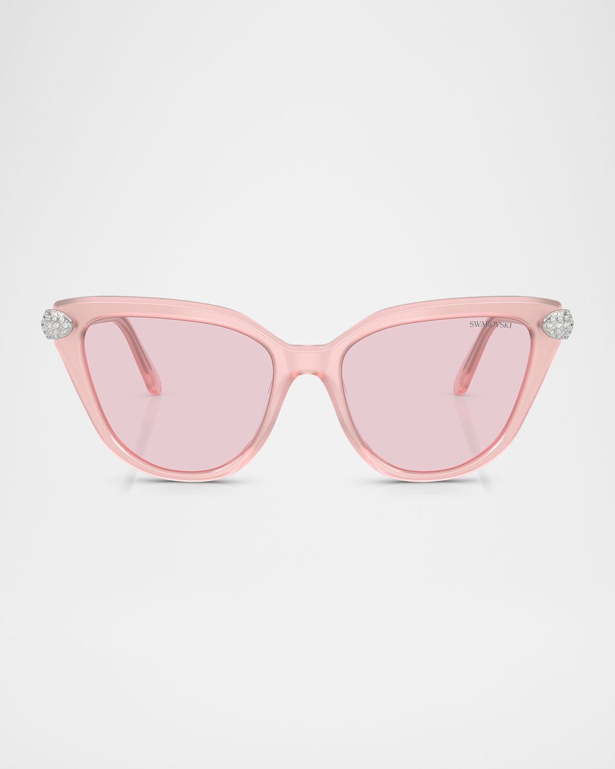 SWAROVSKI SK6039 Cat-Eye Acetate Sunglasses