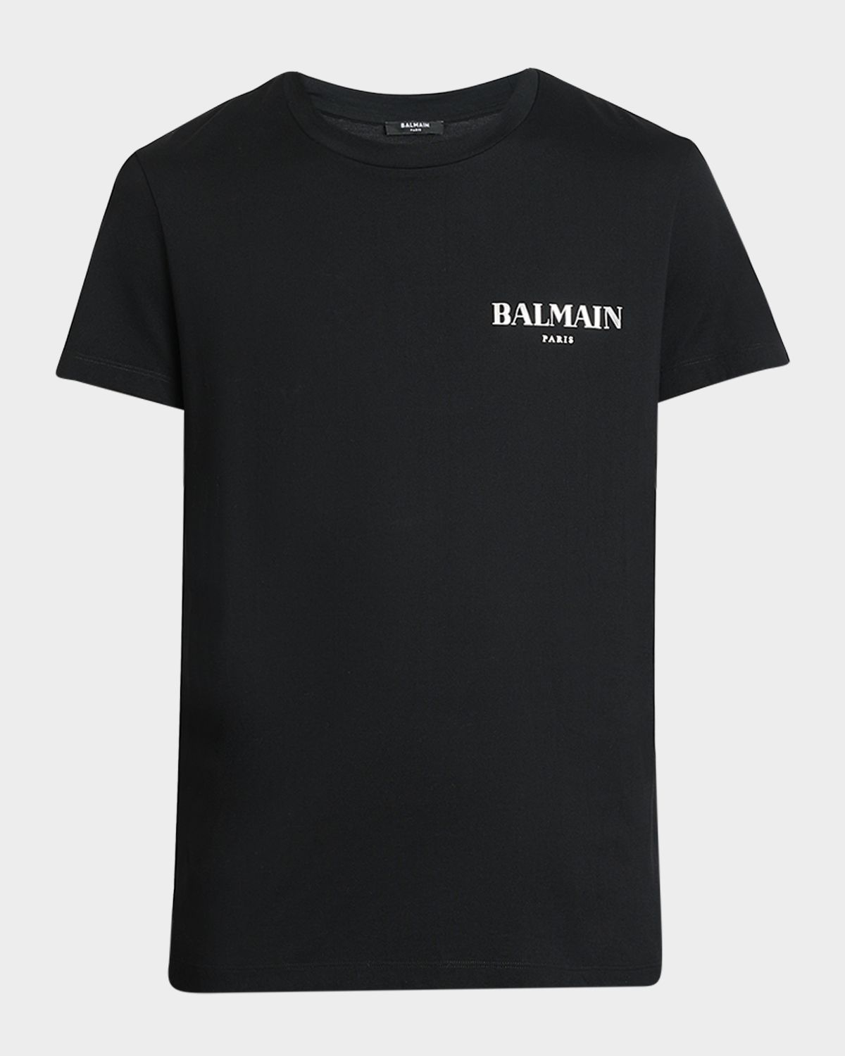 Balmain Men 's Vintage Gel Logo Slim-Fit T-Shirt