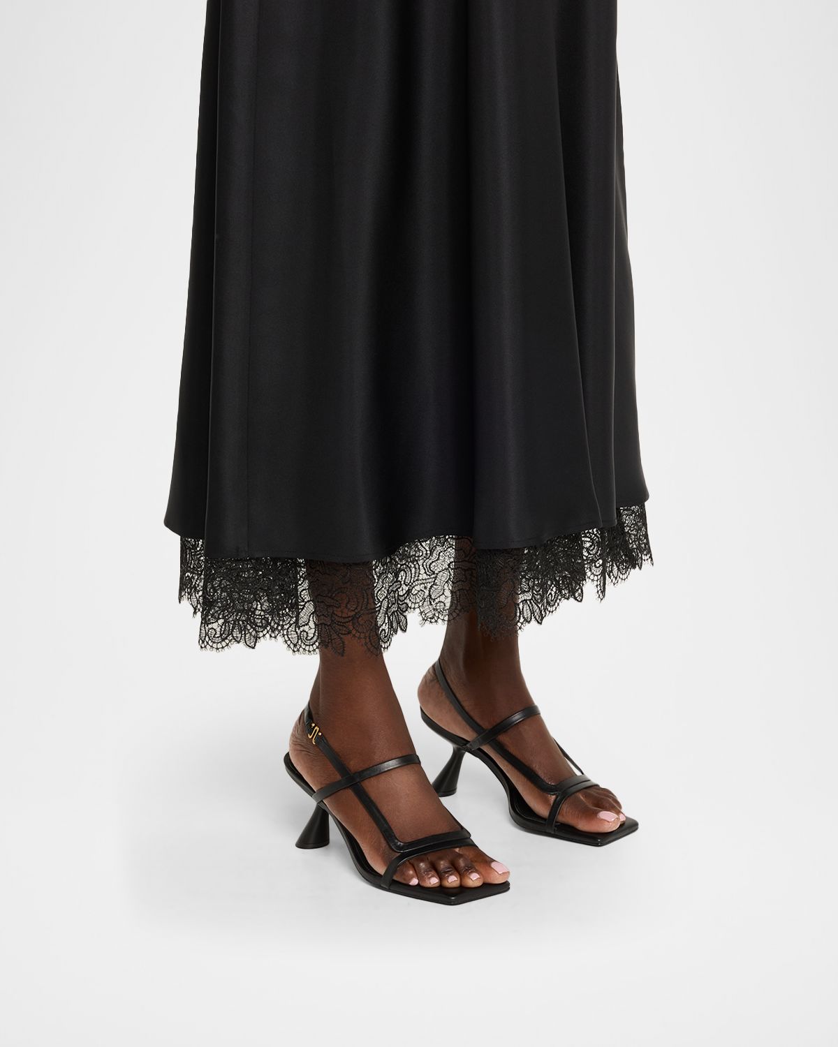 Cult Gaia Reina Leather Sandals